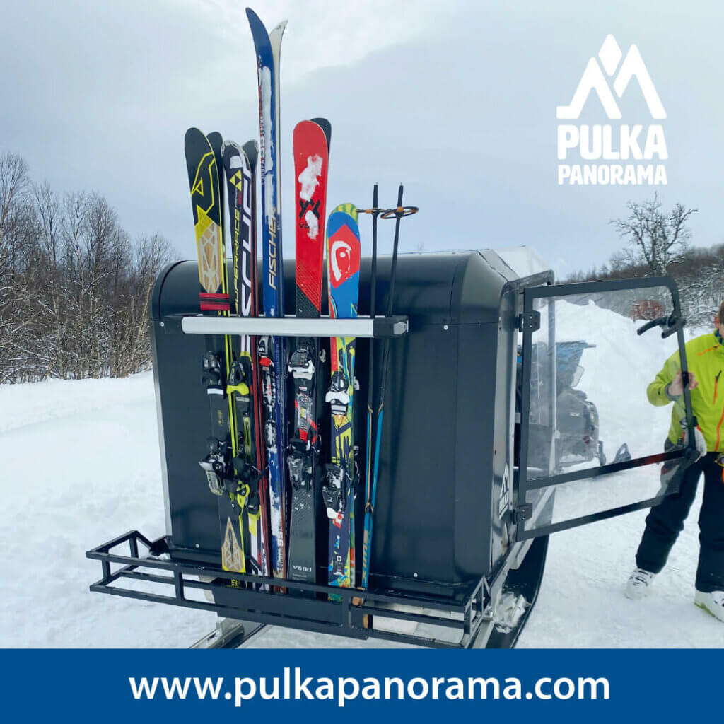 Randonnée panoramique à ski en luge